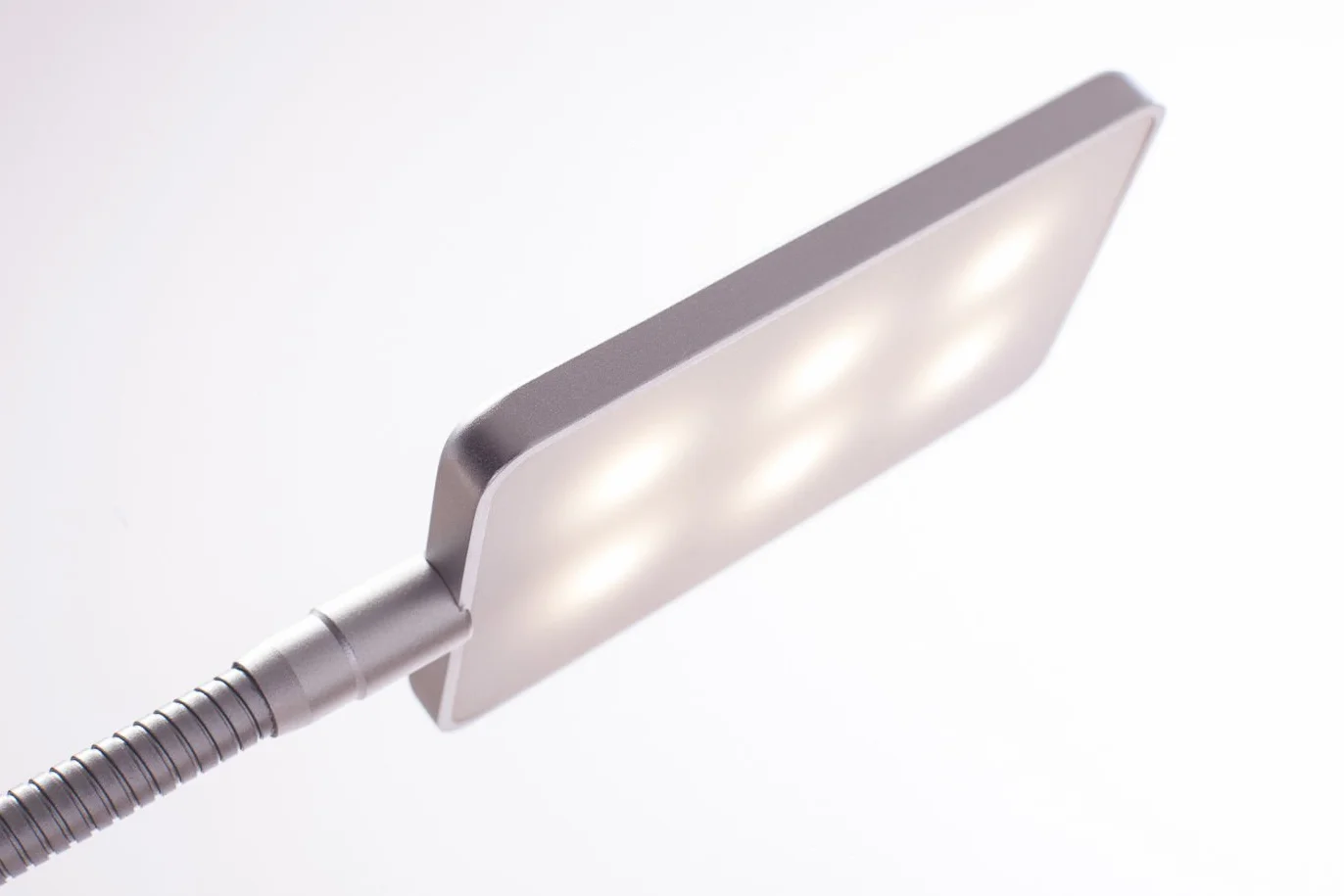 Lampe de chevet LED 4 W flexible laiton mat lot de 2