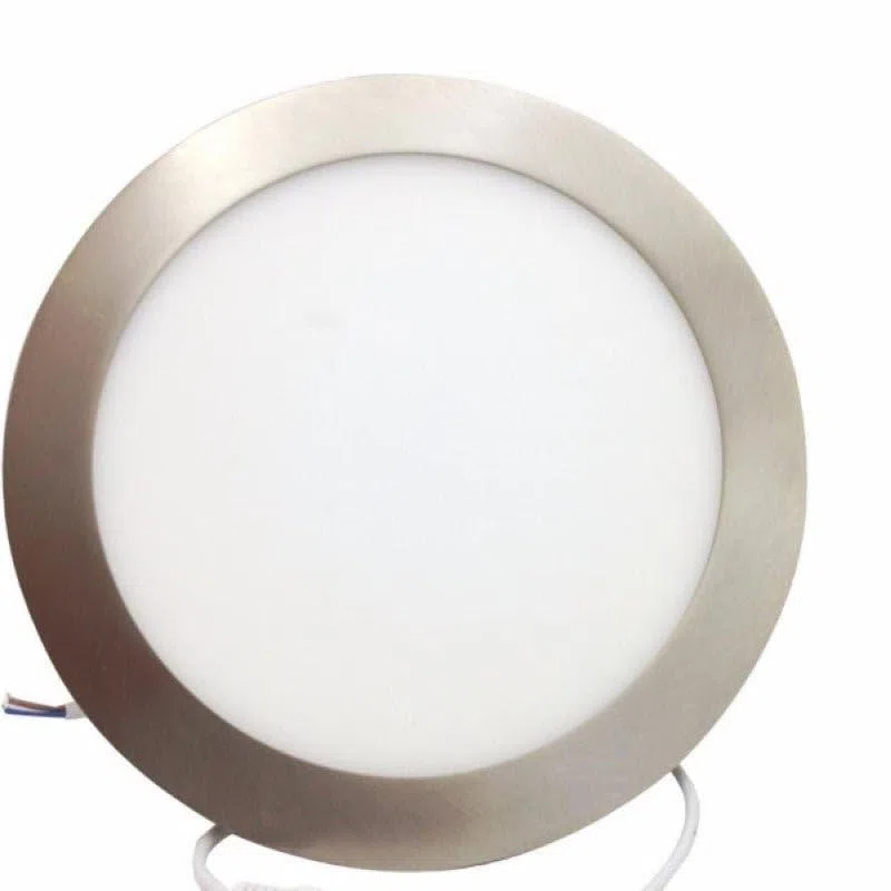 Spot LED Encastrable Rond ALU 12W - Pack de 5 - Blanc Froid 6000K - 8000K - SILAMP