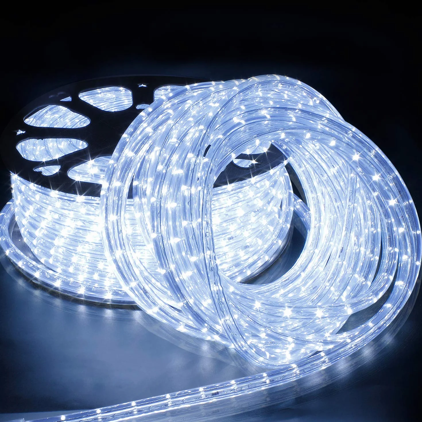 Tube LED lumineux blanc froid intérieur extérieur
