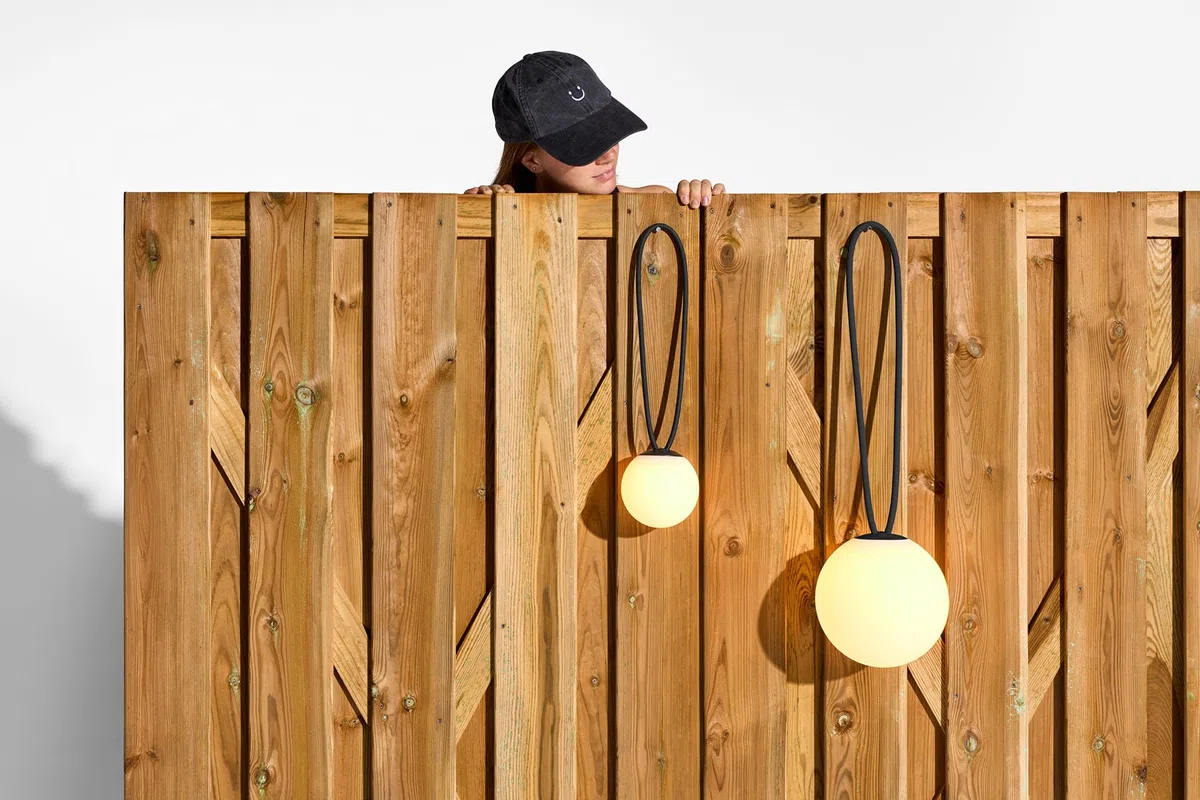 Fatboy Bolleke Mini la Surprise Lampe Suspendue LED Rechargeable USB 20h IP55 2700K Ø12cm Boucle 34cm