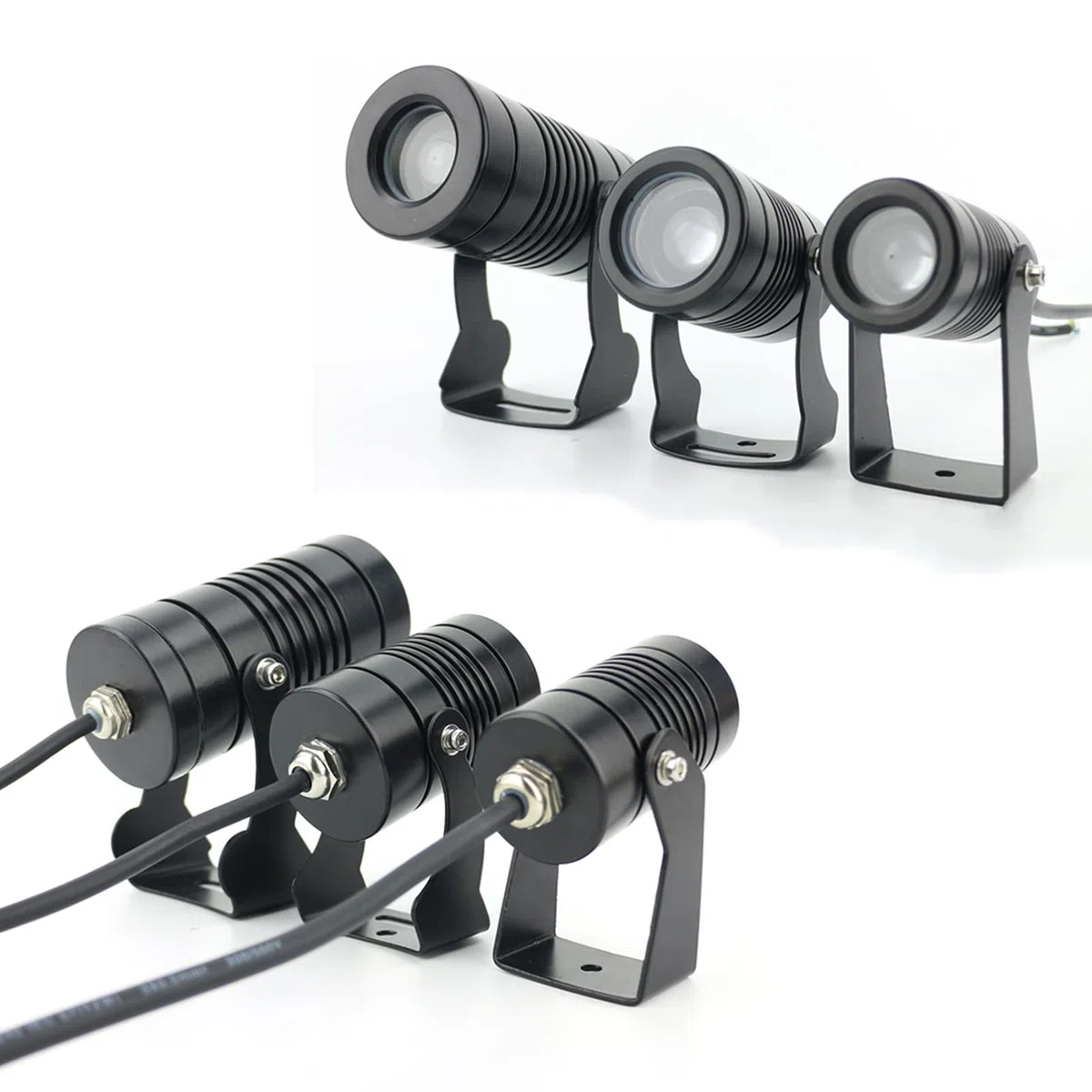 Projecteur À Faisceau LED Lumières Extérieures Spot À Faisceau Étroit Éclairage À Distance Pour Bâtiments