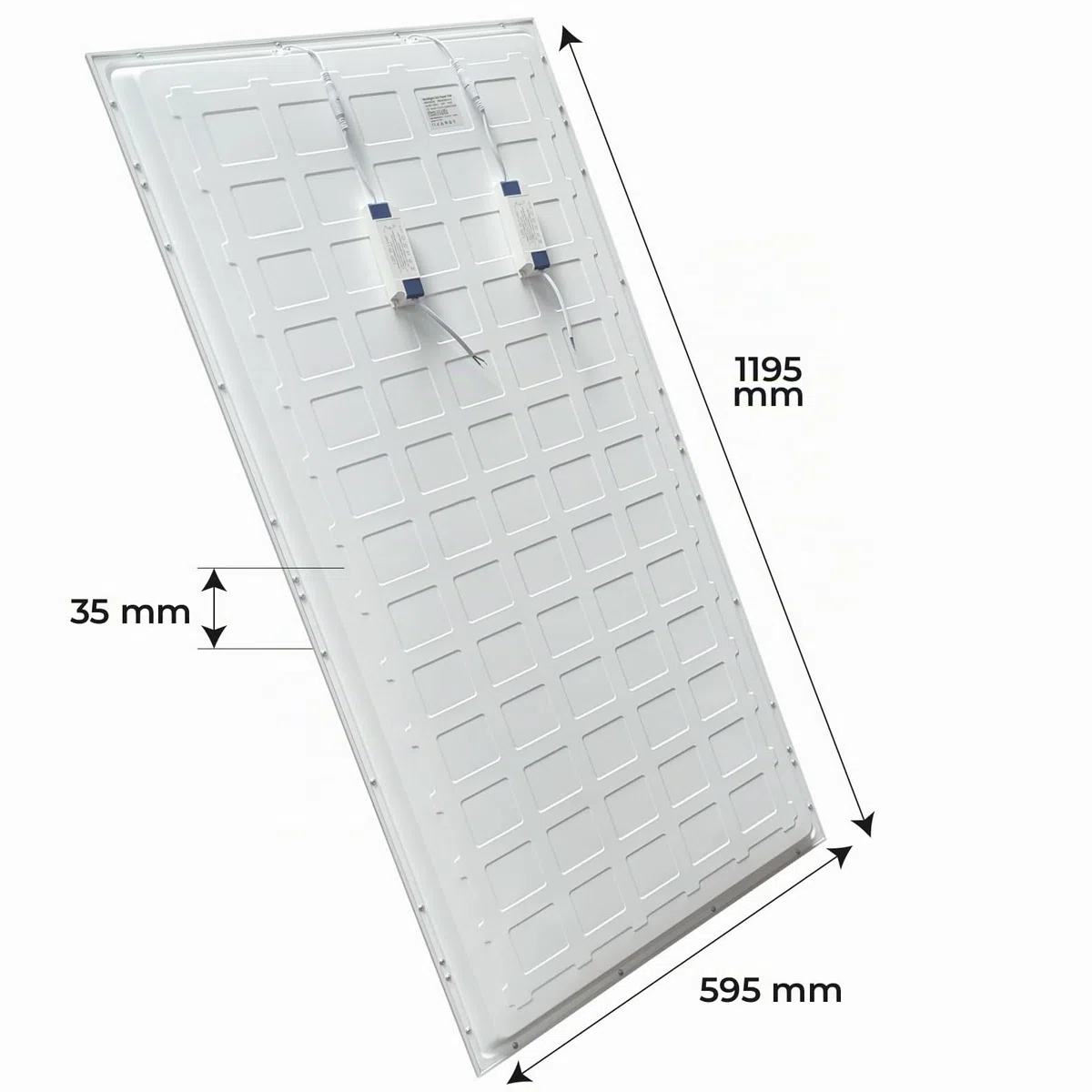 Panneau LED Encastrable 120x60cm 96W CCT 11500 Lumens Driver Inclus