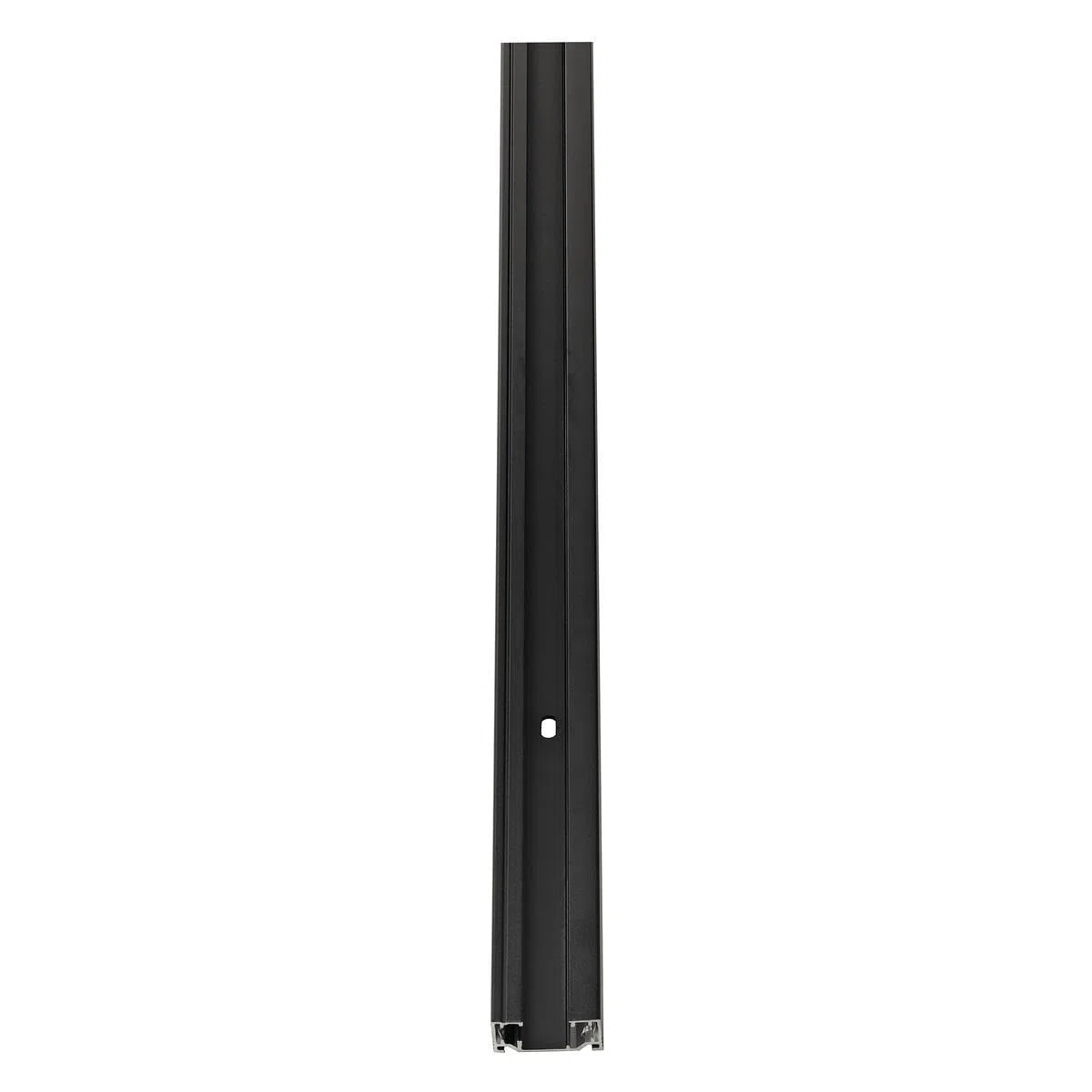SLV rail haute tension monophasé 1 m, noir mat, aluminium, IP20, rail électrique pour plafond et mur