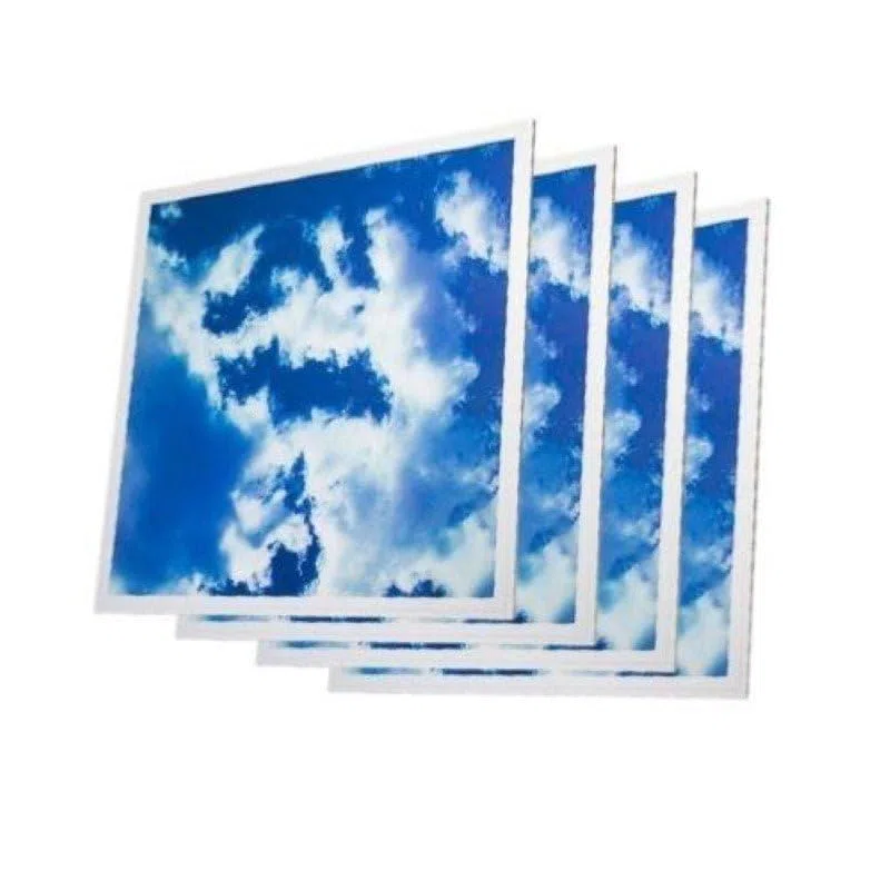 Panneau LED 60x60 Slim 45W CIEL Pack de 4 SILAMP