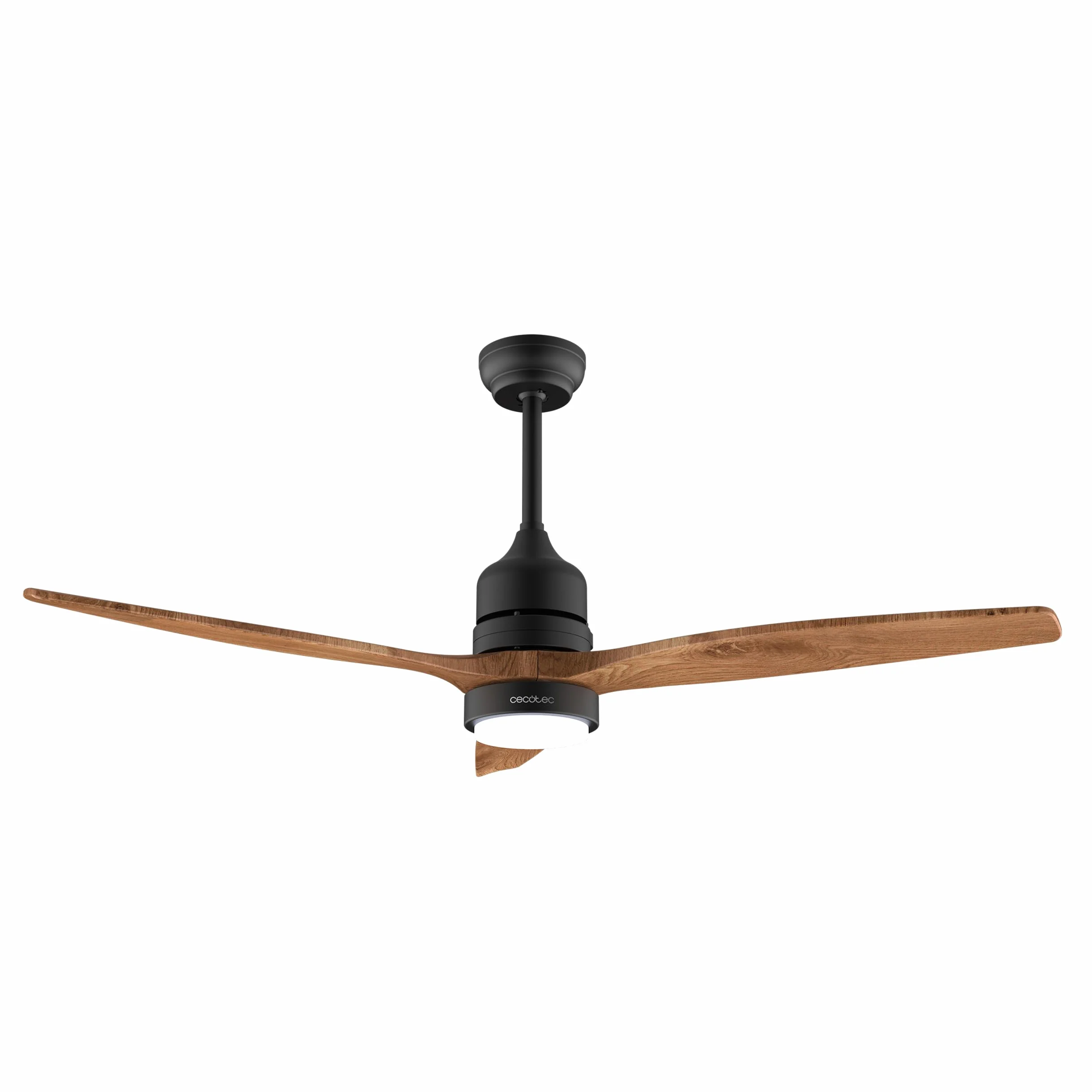 Cecotec Ventilateur De Plafond Avec Lumière EnergySilence Aero 5275 40W 132cm 3 Pales LED 18W Télécommande Minuterie Mode Été/Hiver
