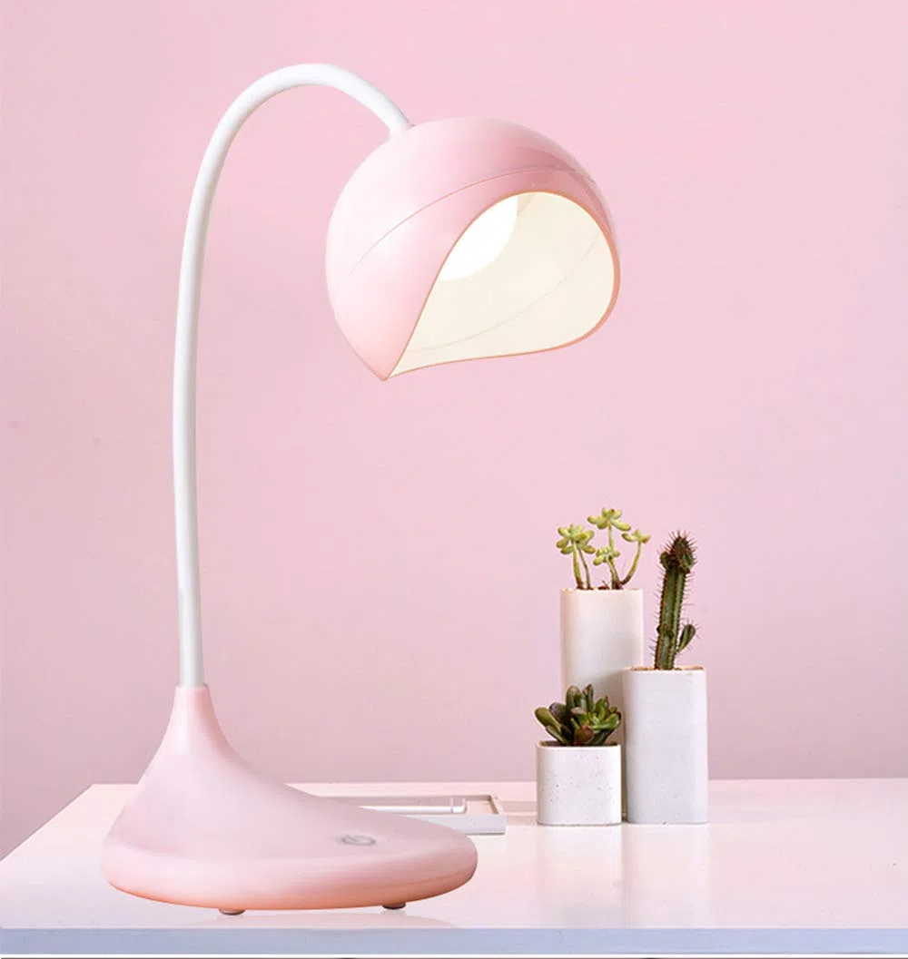 Creative Moderne LED Lampe De Bureau Bleu Lampe De Table Salon Chambre Éclairage Décoration Projecteur Étude Bureau Des Enfants Chambre 14 * 50CM