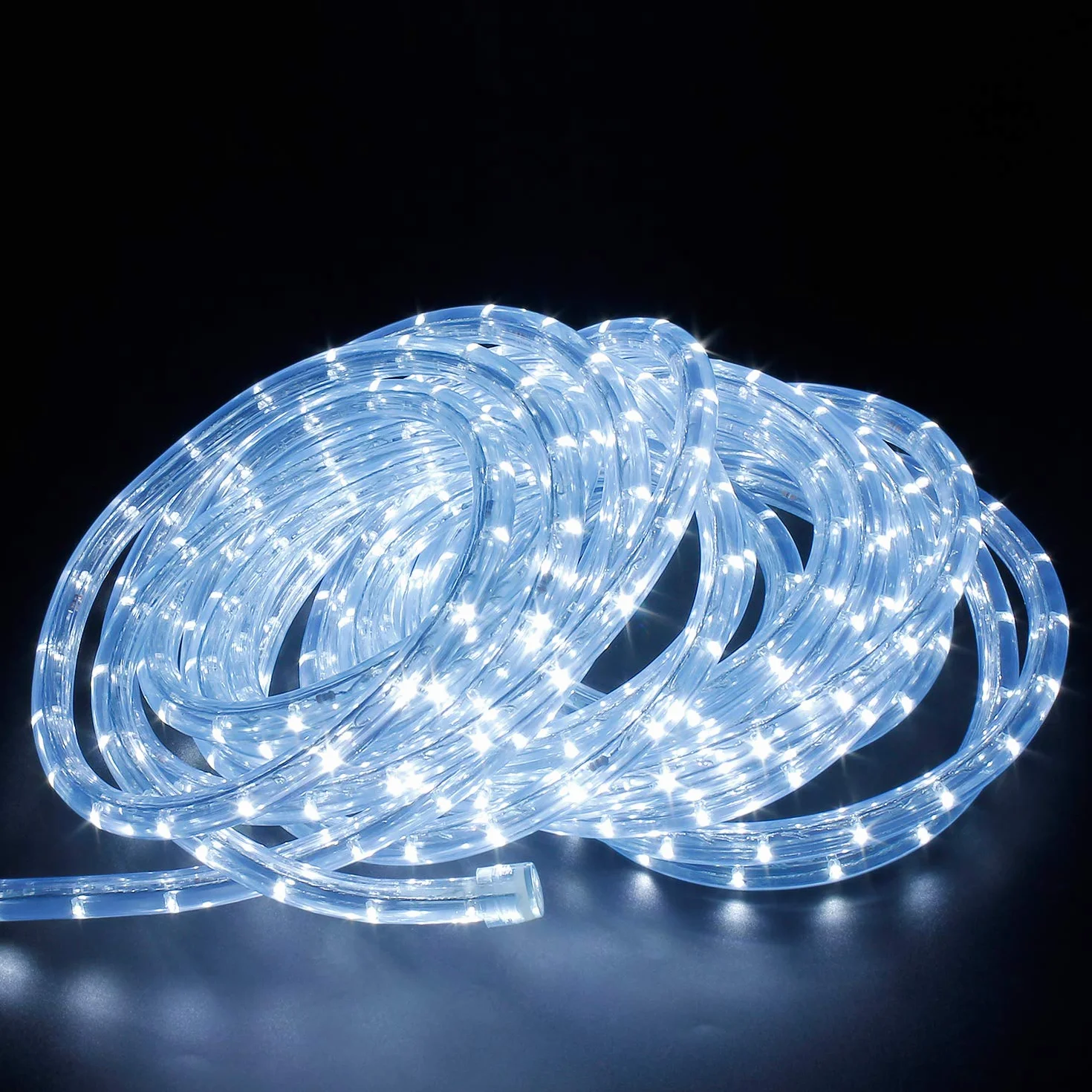 Tube LED lumineux blanc froid intérieur extérieur