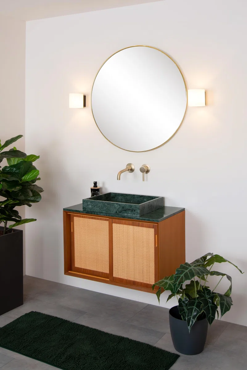 LUCIDE JELTE Applique murale Salle de bains 1xG9 IP44 Noir