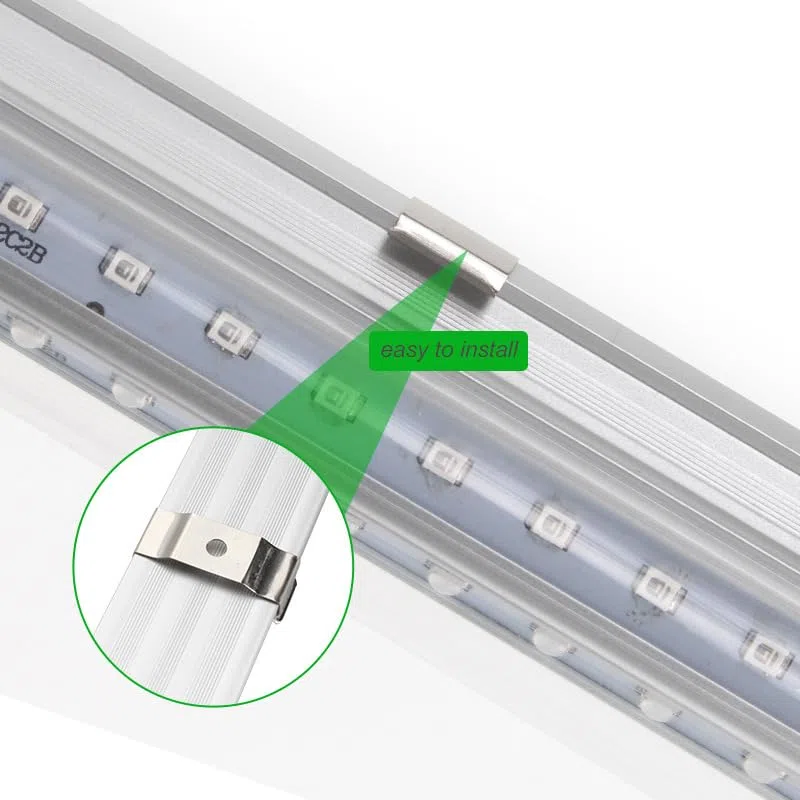 Lampe à polymériser LED UV 365 395 nm 10 W Tube Noir Violet Prise américaine et européenne