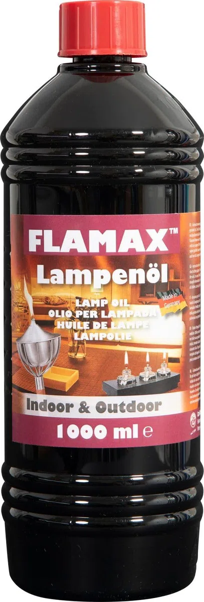 Huile pour lampe à pétrole BURI 1 l transparente pour torches de jardin