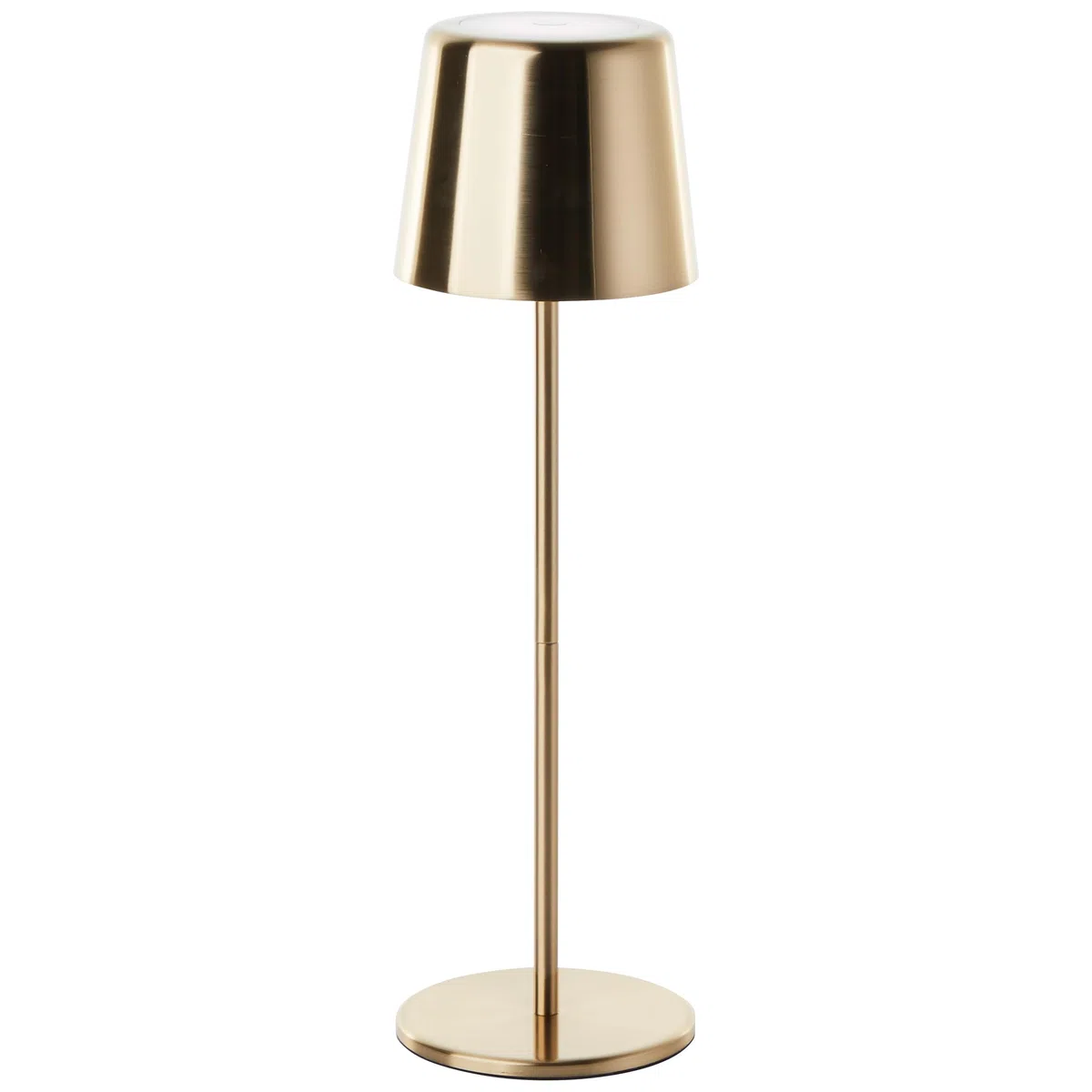 Lampe de table d'extérieur à LED à batterie Brilliant Xaana 37 cm 300 lm 3000-6500 K Laiton brossé