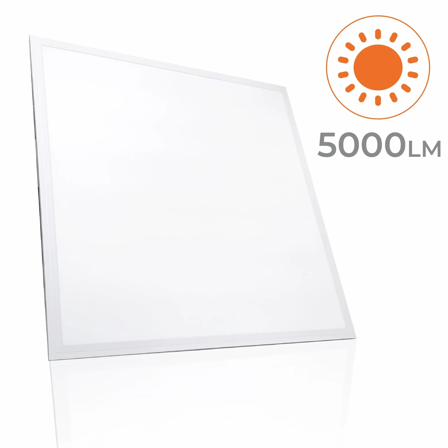 ATOMANT Lot de 4 Panneau LED 60x60cm 48W CCT 5000 Lumens