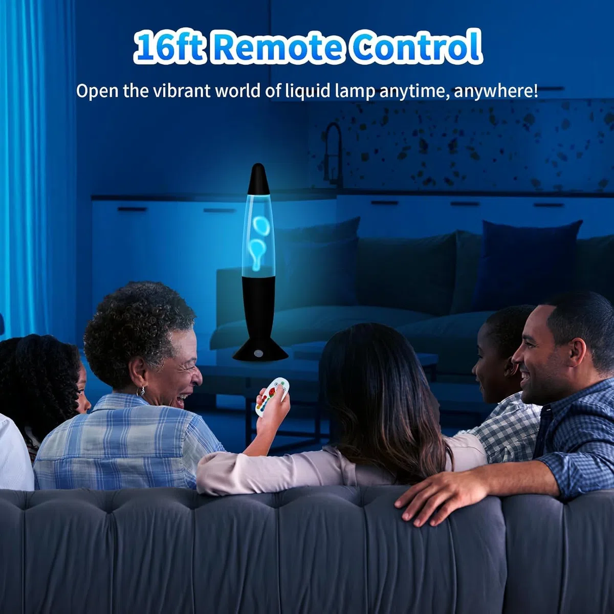 Lampe à Mouvement Liquide avec 17 Changements de Couleur pour Adultes, Lampe d'ambiance pour Bureau Chambre Maison, Cadeau pour Anniversaire Saint Valentin