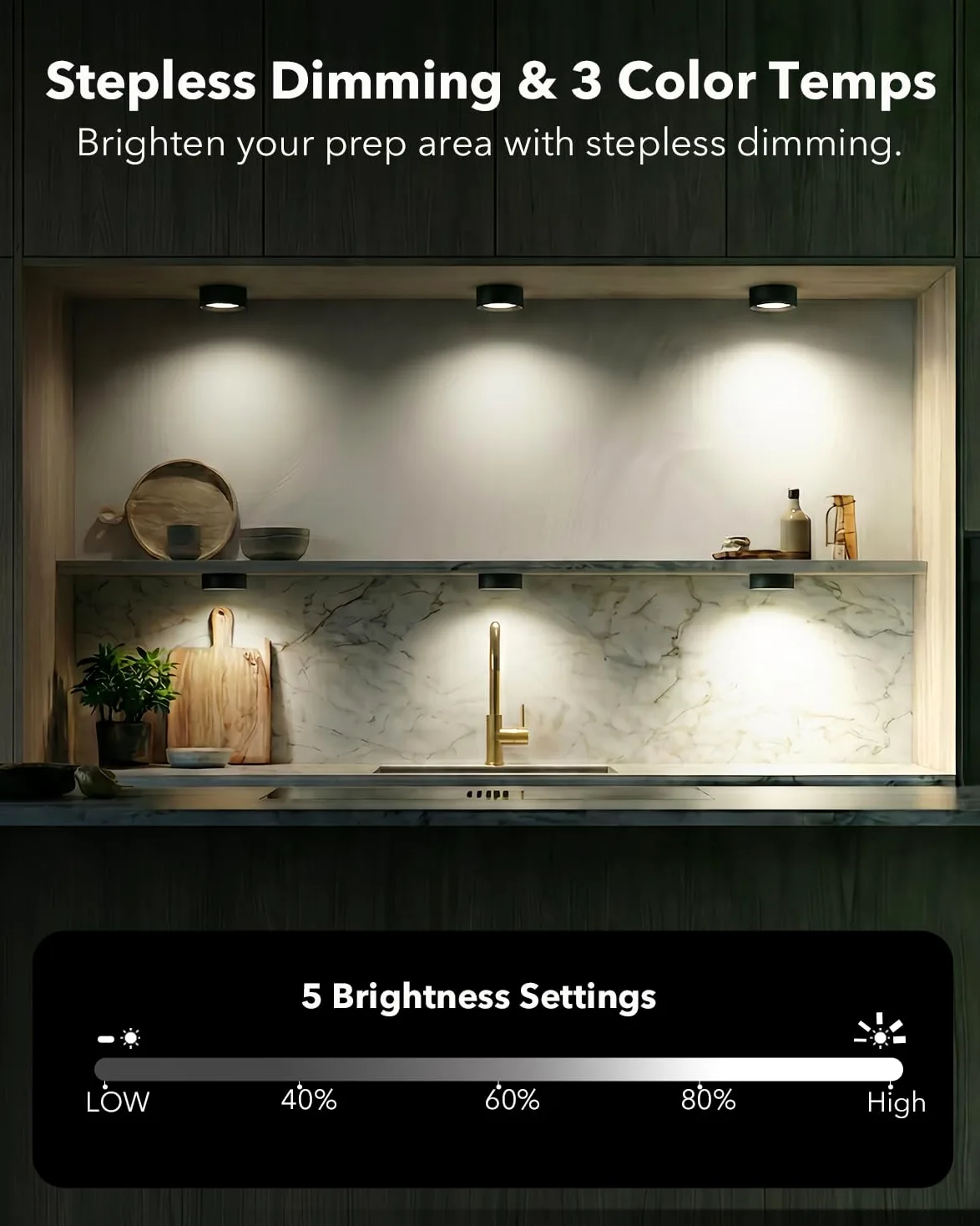 Lampe Detecteur de Mouvement Interieur, Spot LED Rechargeable 2400mAh RGB Sans Fil Magnétique, Veilleuse LED Eclairage Cuisine Sous Meuble