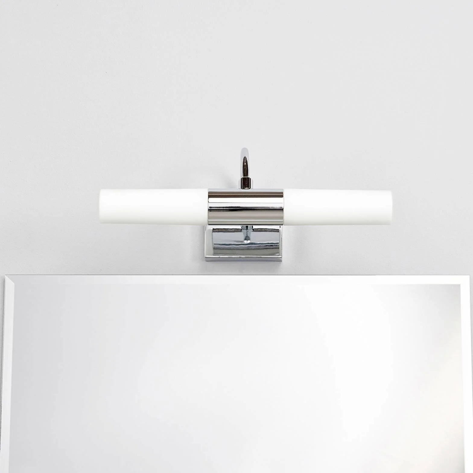 Lindby Applique Murale Devran à intensité variable Argent Métal 2 lampes G9 Salle de bain